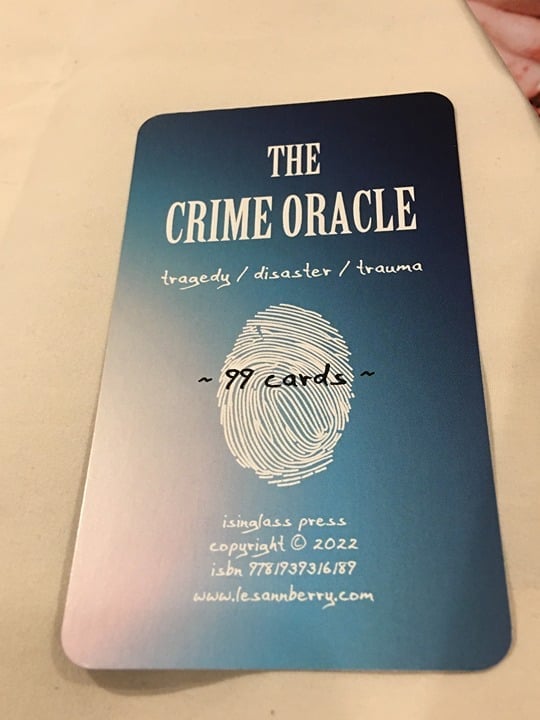 The Crime Oracle (Indie deck)