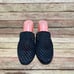 Robert Clergerie Black Woven Mules