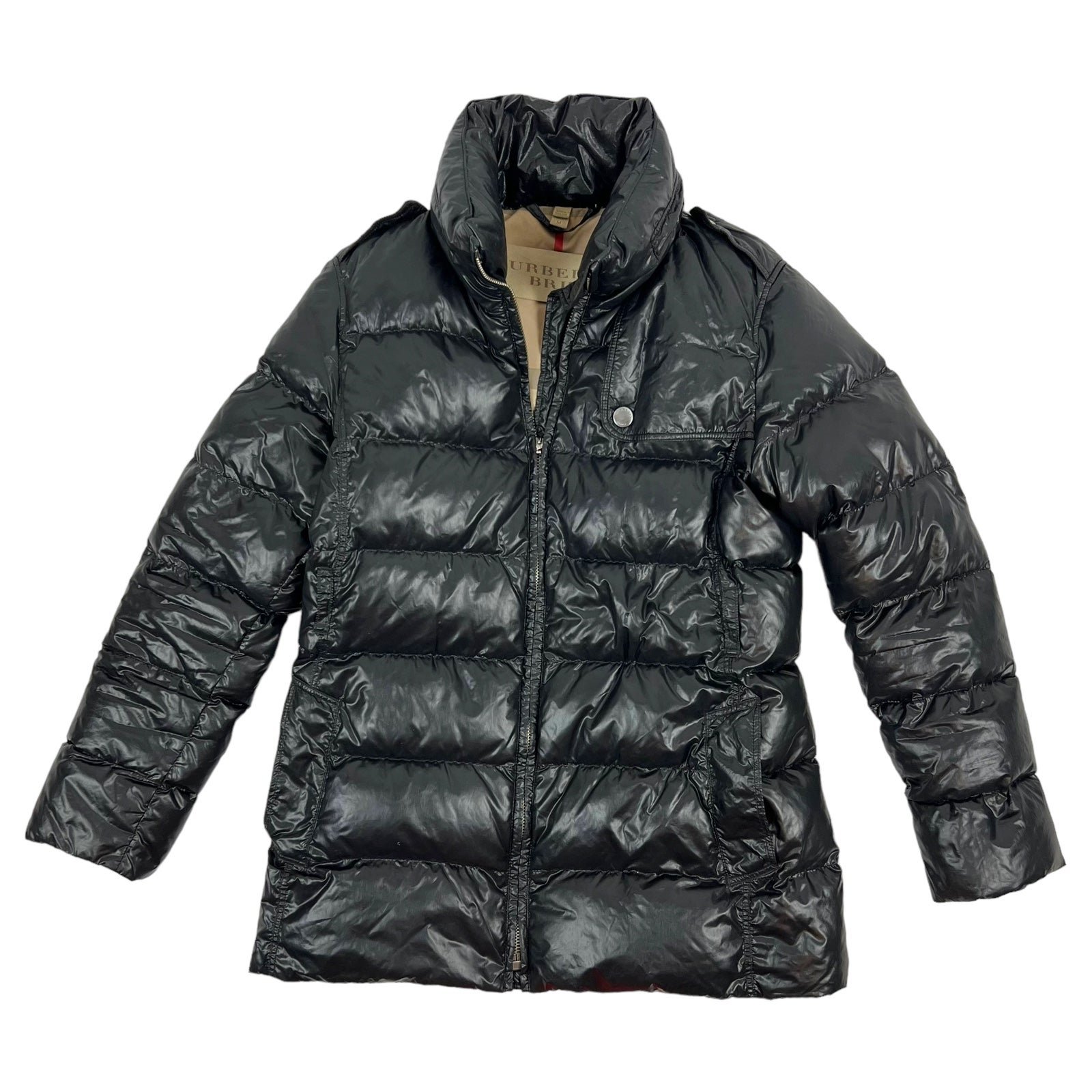 Burberry goose top down puffer coat