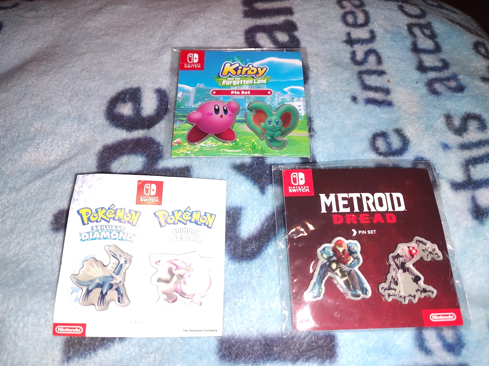 Nintendo Switch Pins Lot Of 3 GameStop pre-order incentives