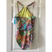 Bleu Rod Beattie Women's Multicolor Bohemian Paradise One Piece Swimsuit Size 10