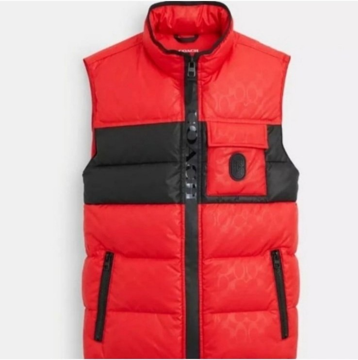 Coach vest sz XL