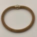 925 Italy gold over sterling silver mesh magnetic Bracelet
