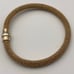 925 Italy gold over sterling silver mesh magnetic Bracelet