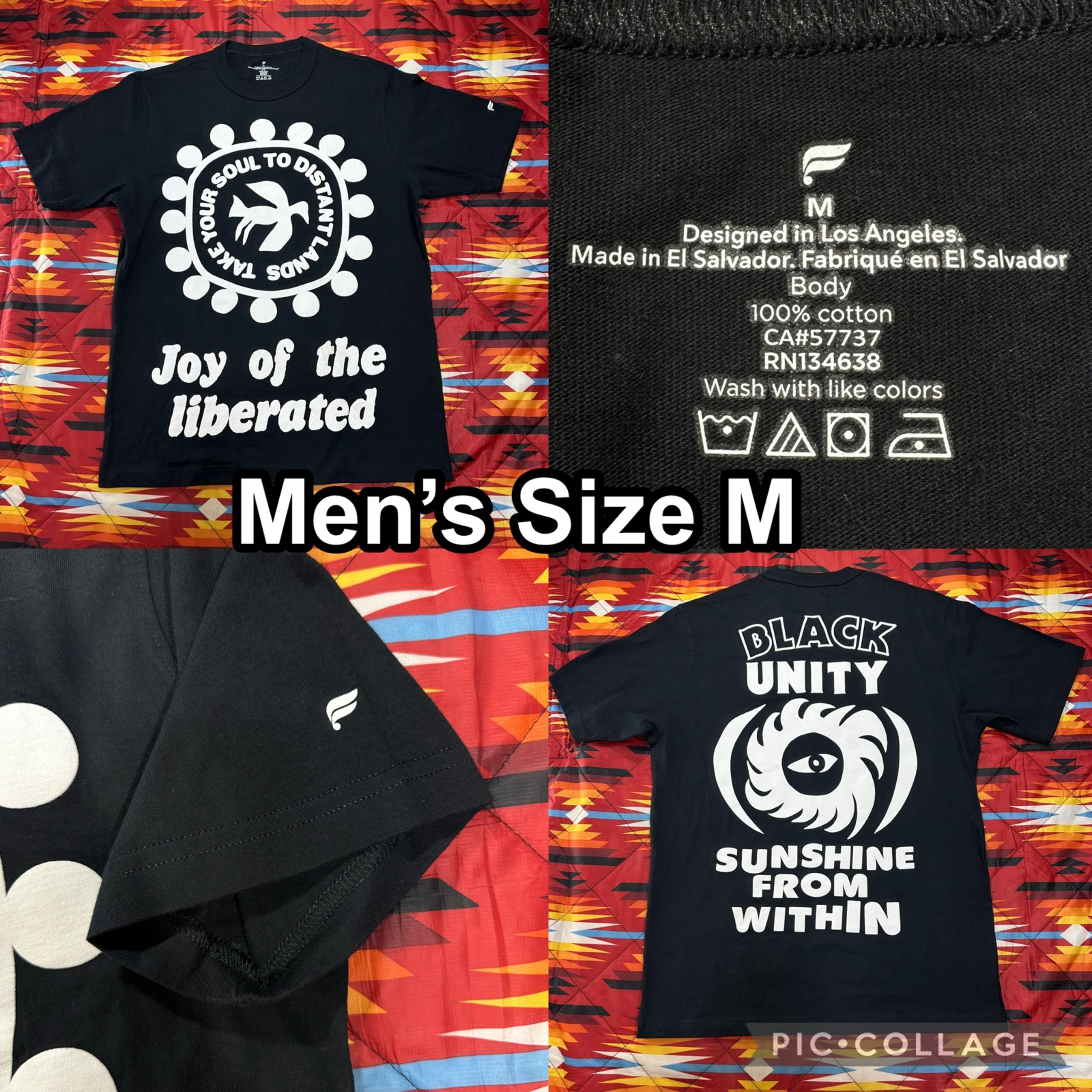 Fabletics The R&R Black Printed T-Shirt Men’s Size Medium