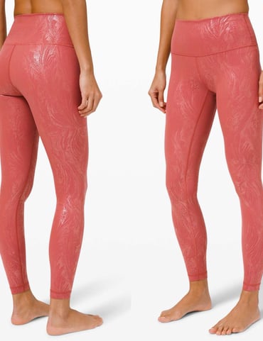 Lululemon Wunder Under High-Rise Tight Sz 6/28 *Shine