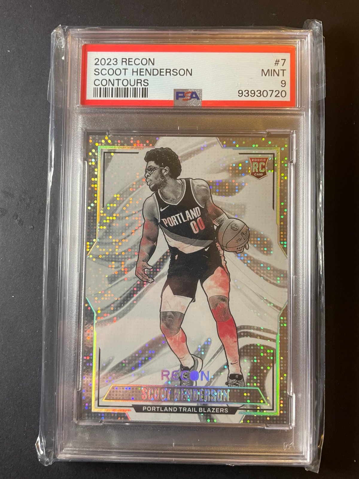 Scoot Henderson PSA 9 Contours Rookie