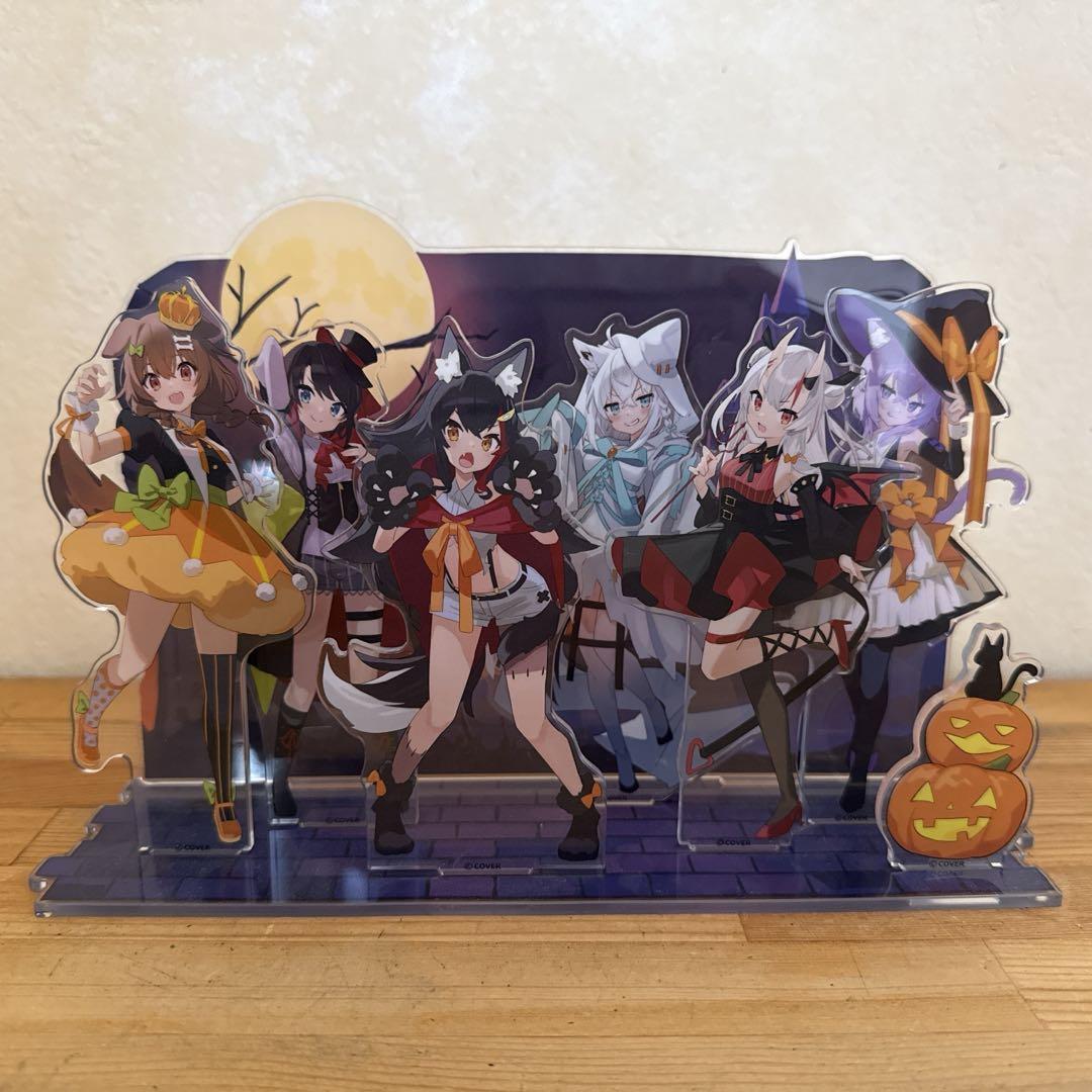 Hololive Acrylic Stand OKFAMS Halloween Collaboration Commemorative