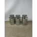 Set of 3 Indoor Outdoor Hand Blown Mercury Glass Mason Jars by Valerie Hill