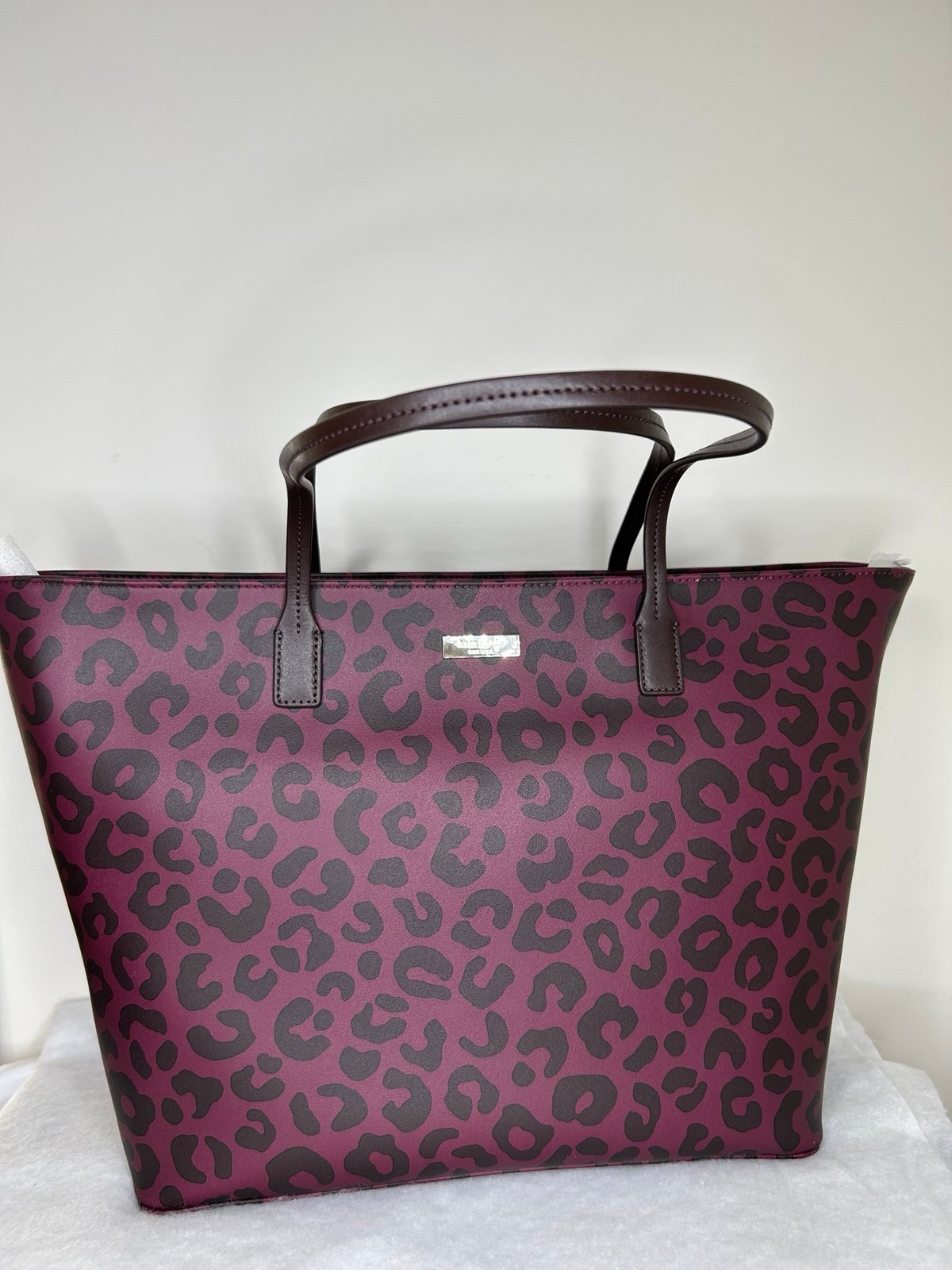 NWT KATE SPADE SHORE STREET MARGARETA TOTE - GRAPHIC LEOPARD PRINT 295