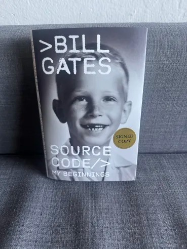 Bill Gates - Source Code: My Beginnings (Signed Book)
