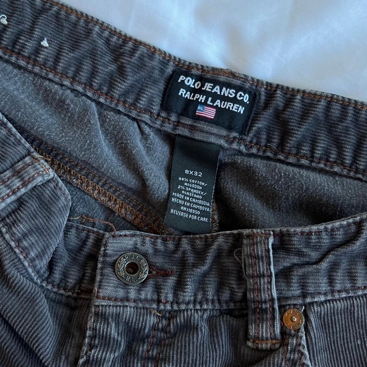 Ralph Lauren Polo Jeans Co. Corduroy Vintage Womens Pants