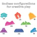 NIB Yourigami Kids Play Gym- Green Meadows