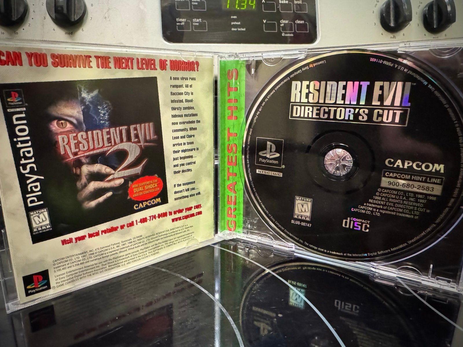 Resident Evil Director’s Cut for PlayStation 1 (LIKE NEW)