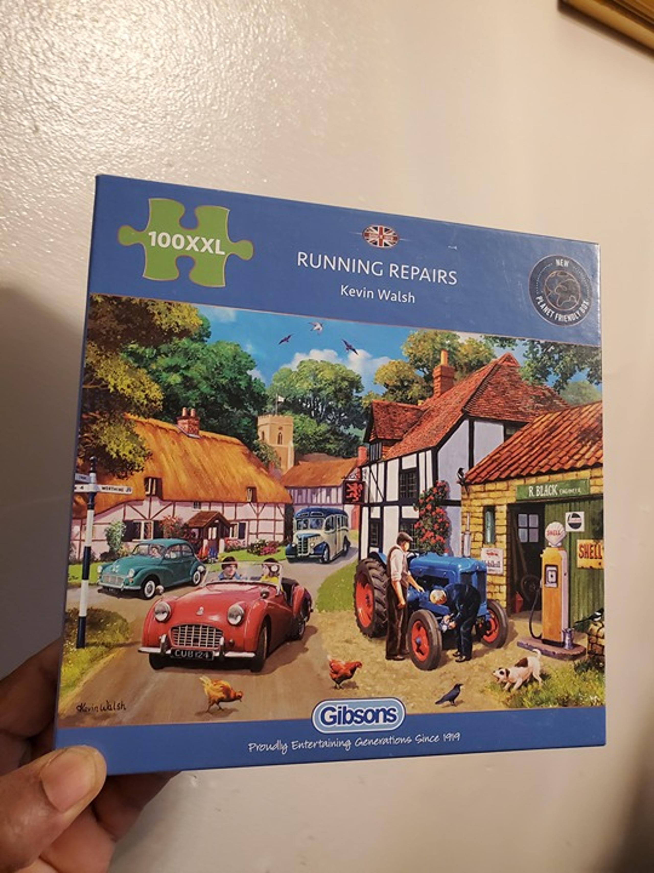 Gibsons Running Repairs 100XXL Piece Jigsaw Puzzle: New