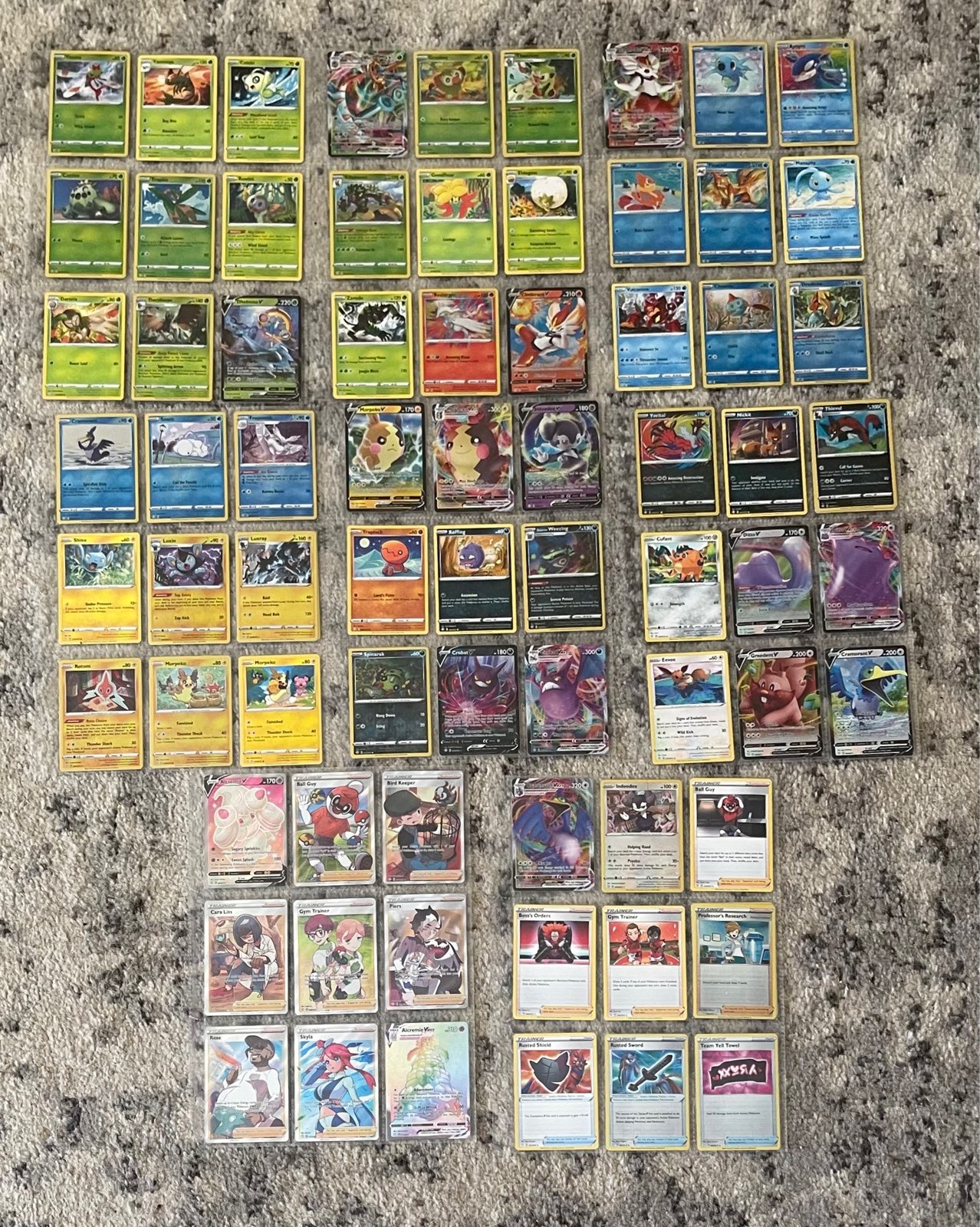 Pokémon Shining Fates Complete Base Set 1-073!