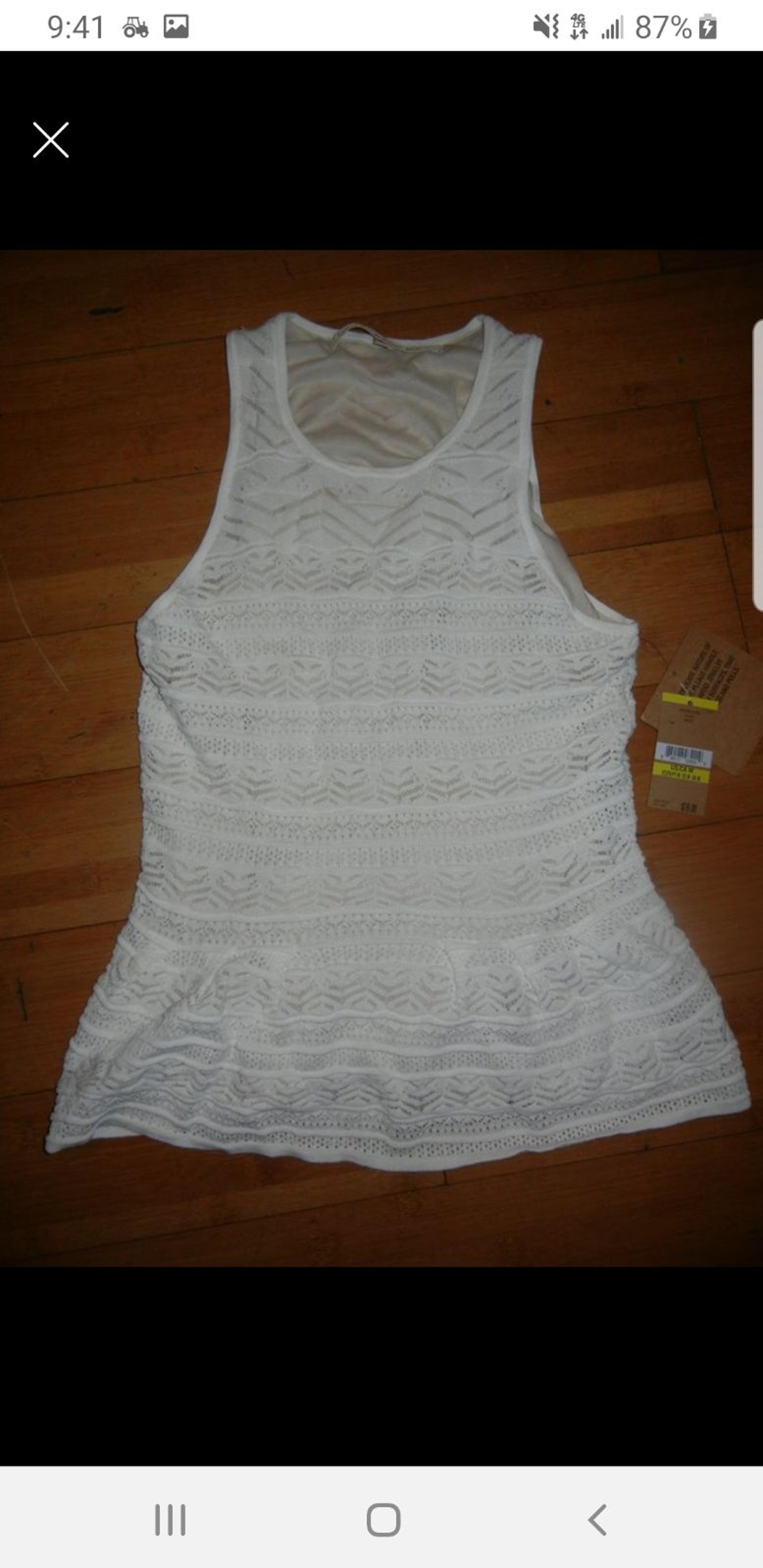 Rachel Roy Peplum Tank Top