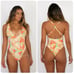 SKATIE Zoey One Piece Swim, Sunset, Small