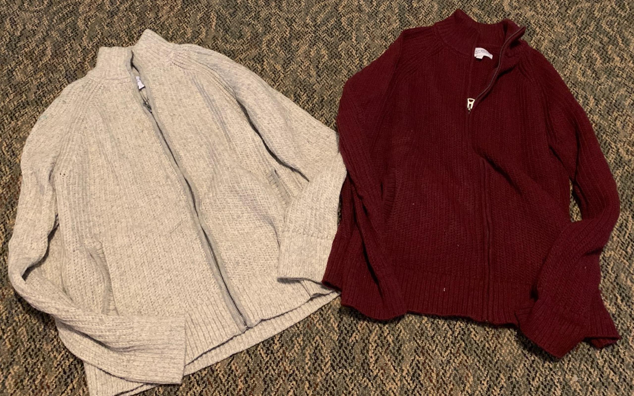 Lucky brand full zip sweater