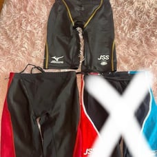 Swimming Suits (3-piece set) - S Size: Mizuno, Speedo, JSS, Fina