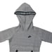 Nike Jacket Women's S Tech Knit Windrunner Pullover Hoodie Gray Activewear