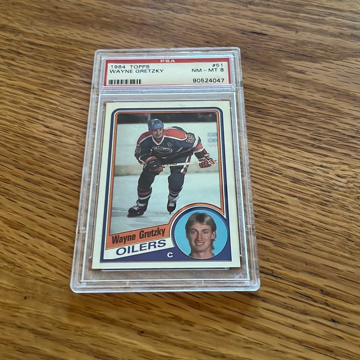 1984 Topps NHL Wayne Gretzky Card
