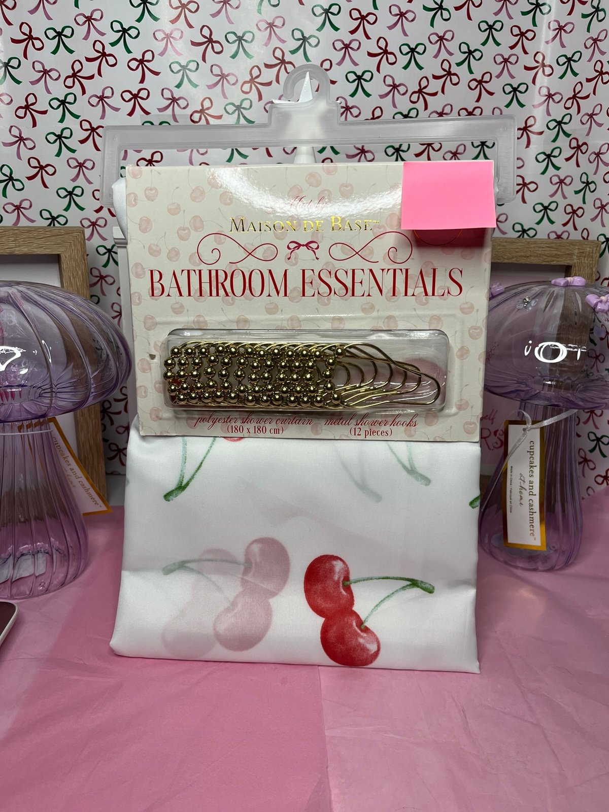 Cherry Shower Curtain