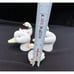 Vintage Goose Duck Ceramic Salt & Pepper Shakers & Napkin Ring -C4