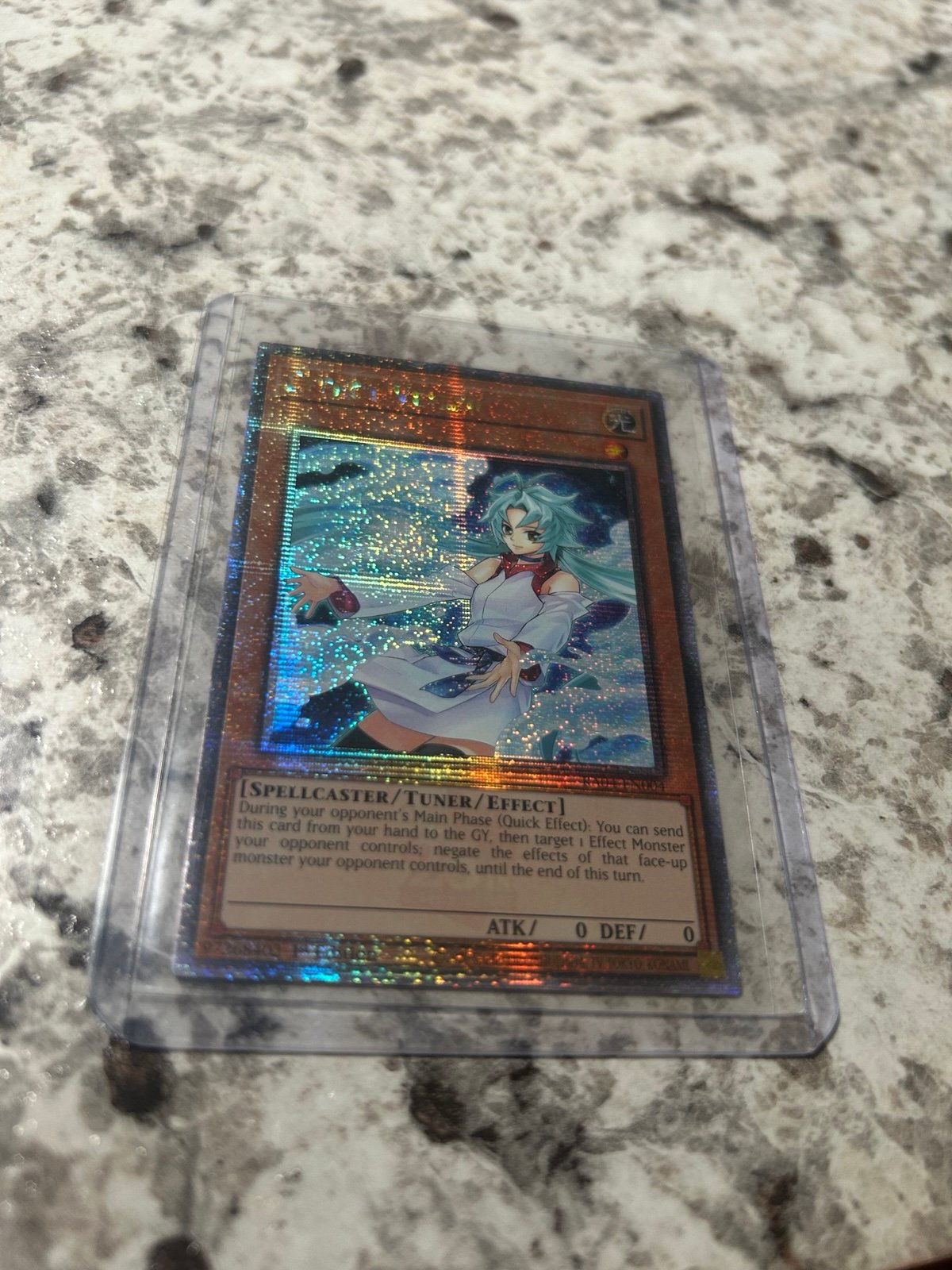 Yugioh Quarter Century Rare ‘EFFECT VEILER’ 1st EDITION