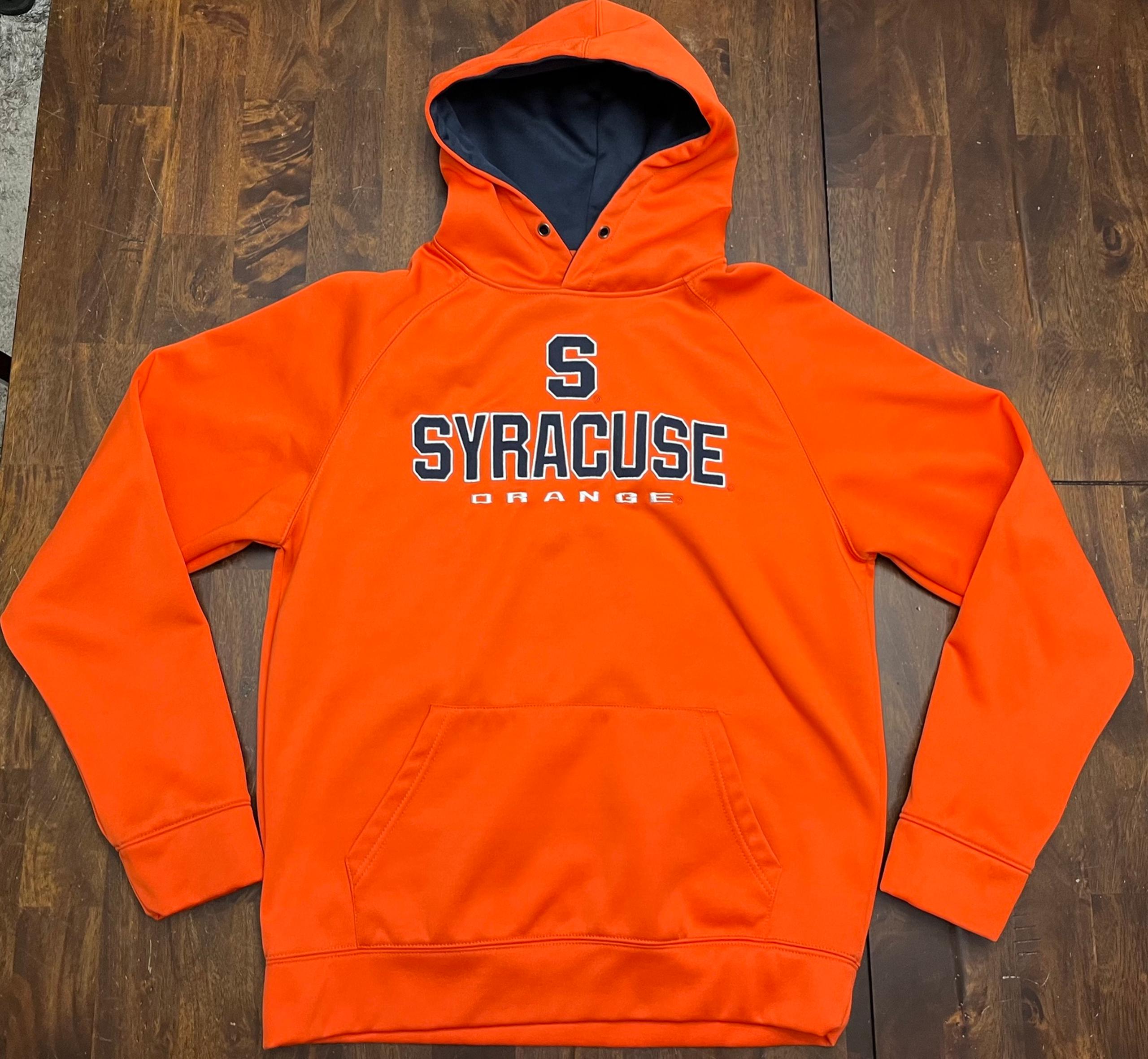 Colosseum Syracuse University Orange Long Sleeve Hoodie Men’s Size Medium