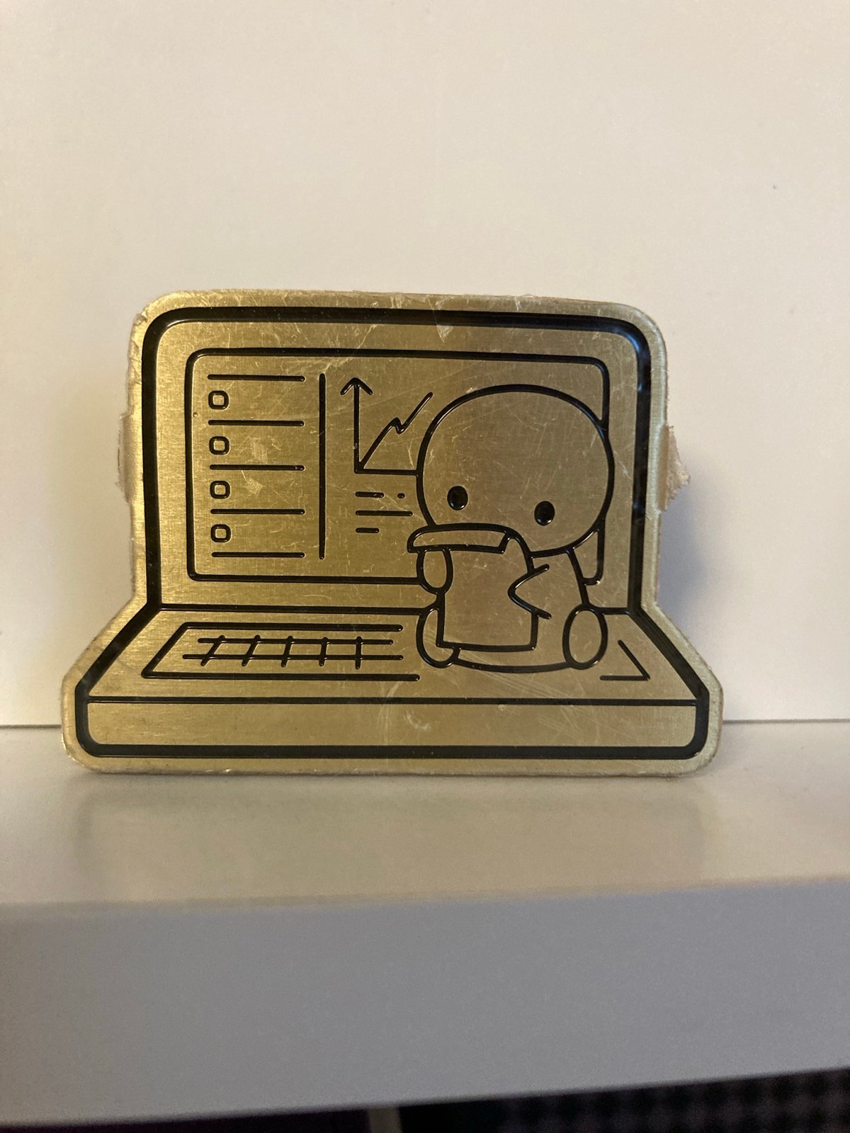 TCMC Clickety Clack Brass clip