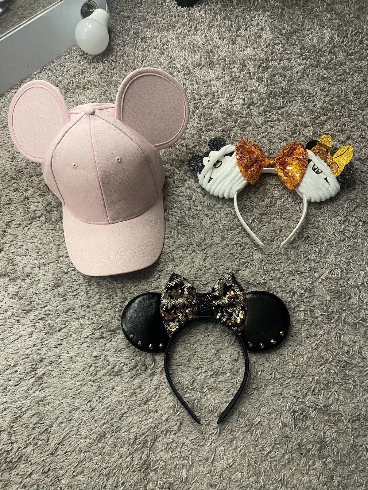 Mickey ears and hat bundle