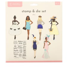 Crafter's Companion 81-piece Pretty Woman Stamp and Die Set
