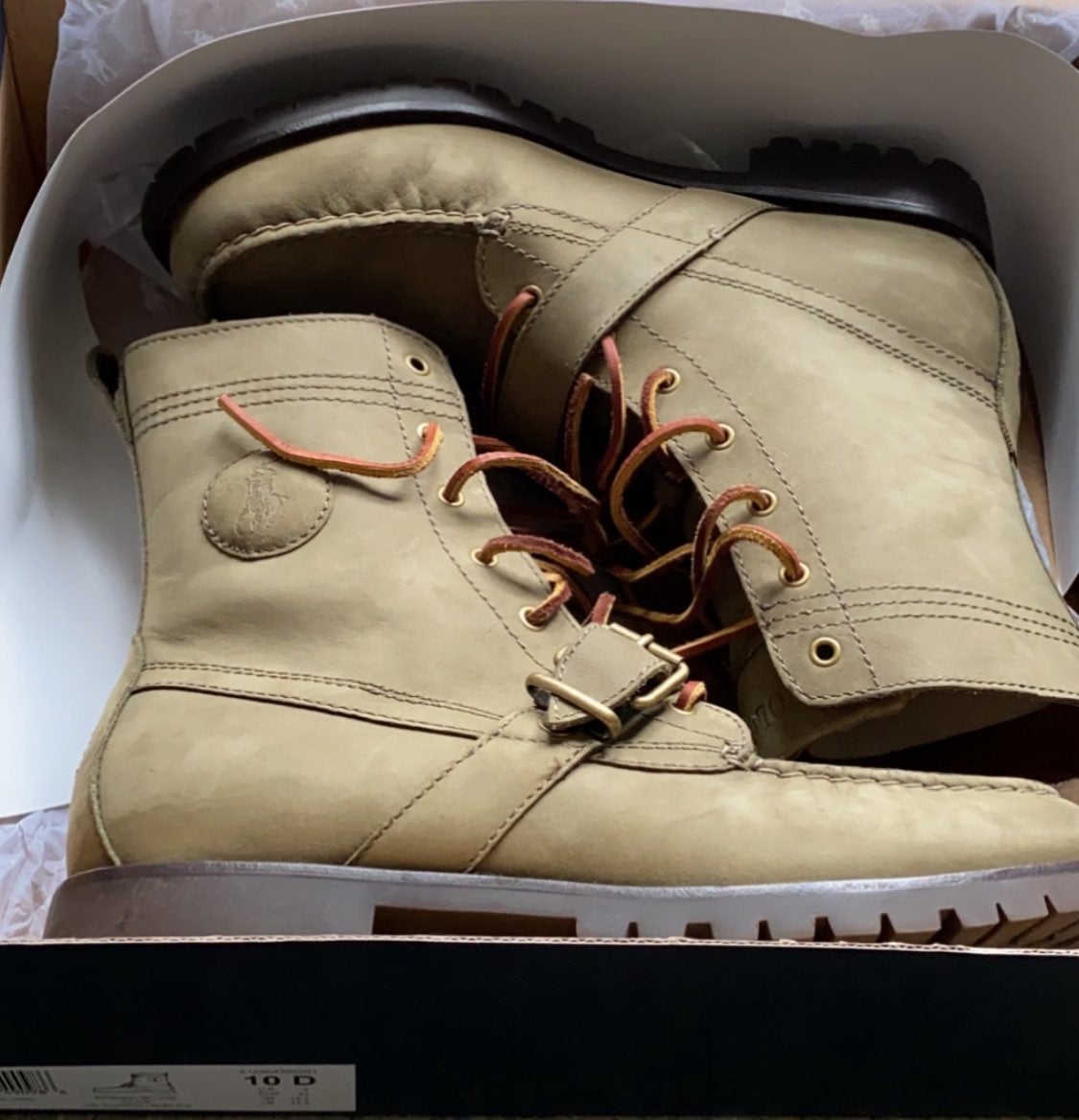 Mens Polo Ralph Lauren Ranger Boots