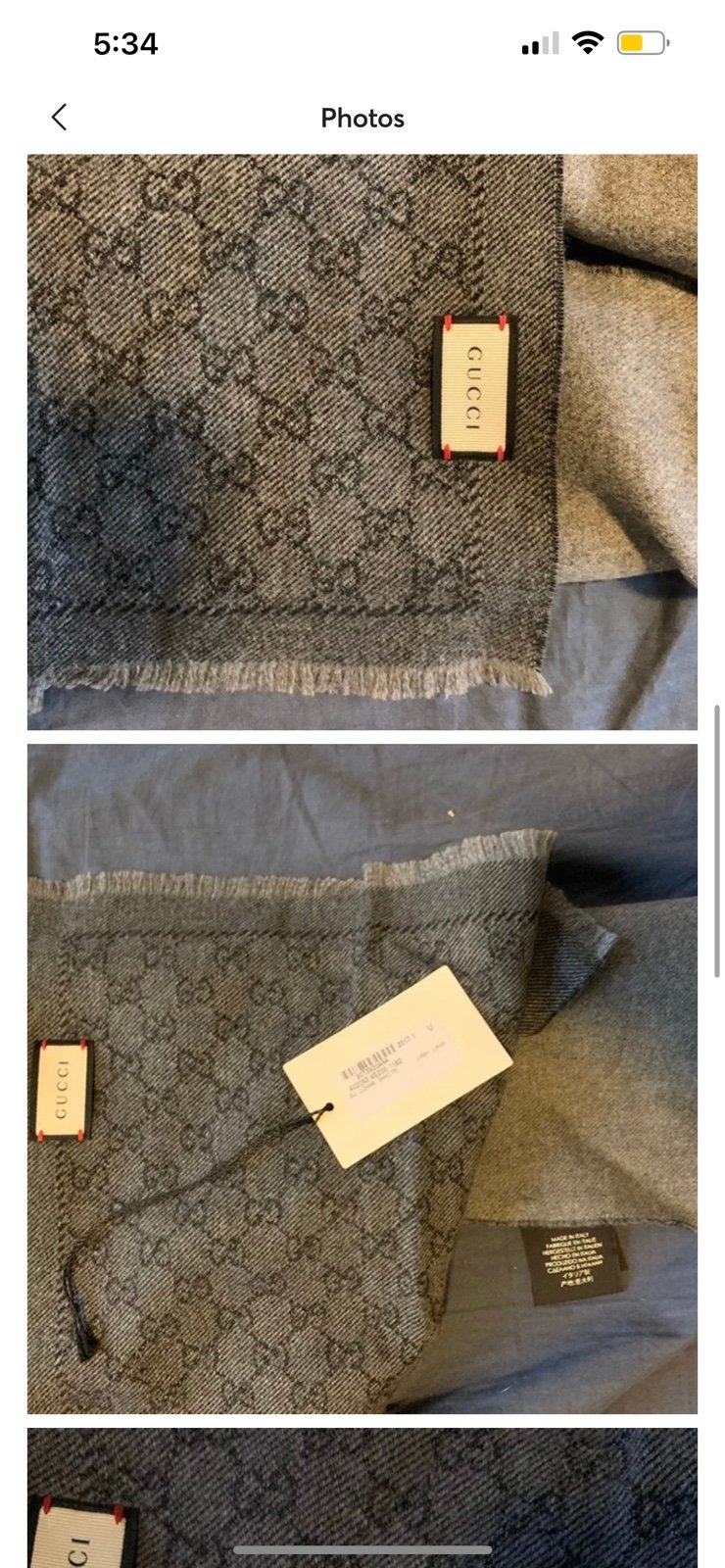Gucci scarf