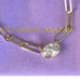 Melinda Maria Jewelry Designer “Hello Gorgeous” Samantha Chain Necklace