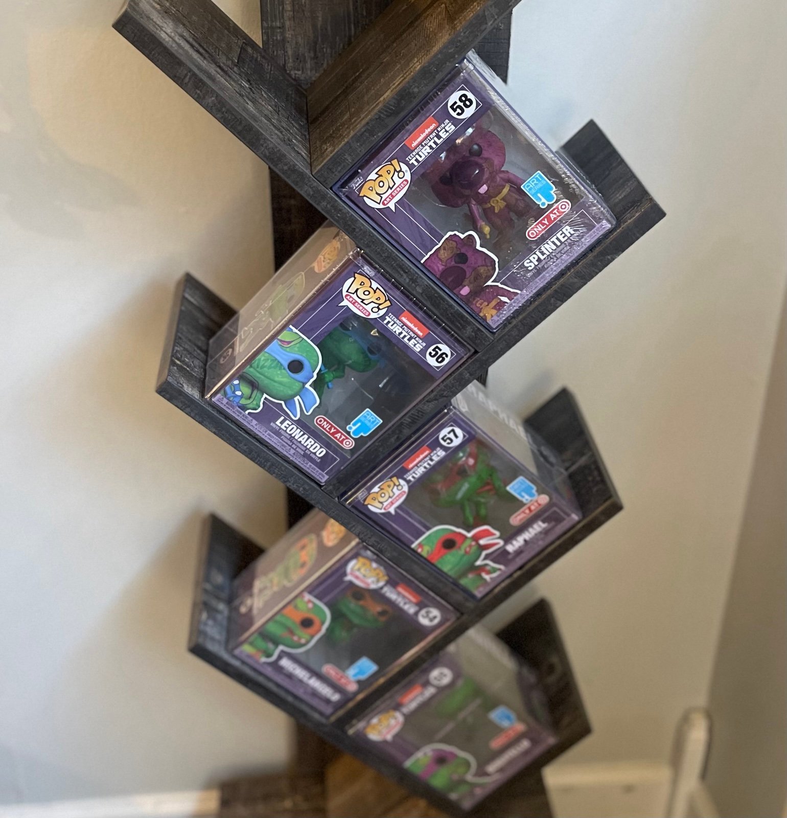 Funko Pop Lot of 5 Teenage mutant ninja turtles art series.