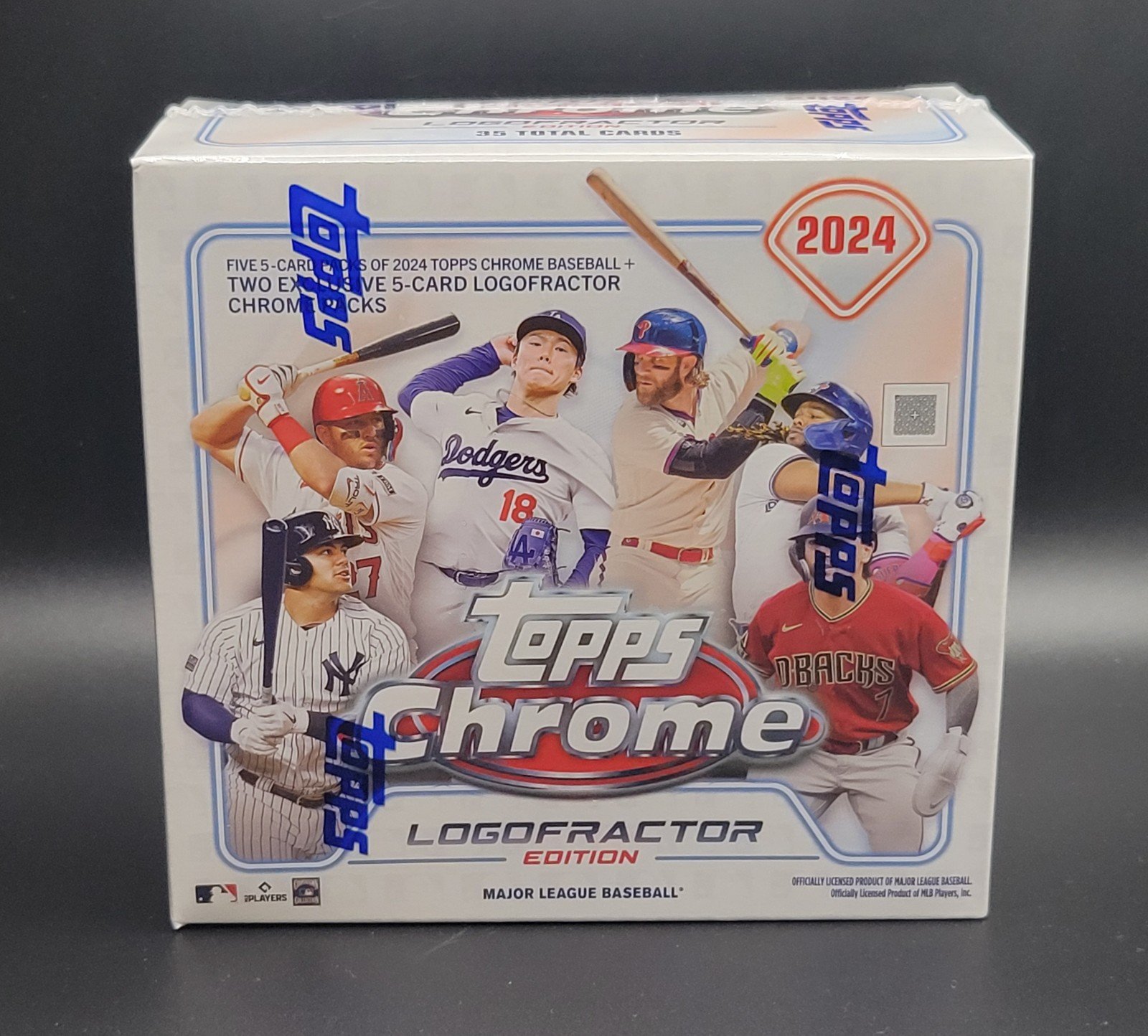 2024 Topps chrome logofractor mega box