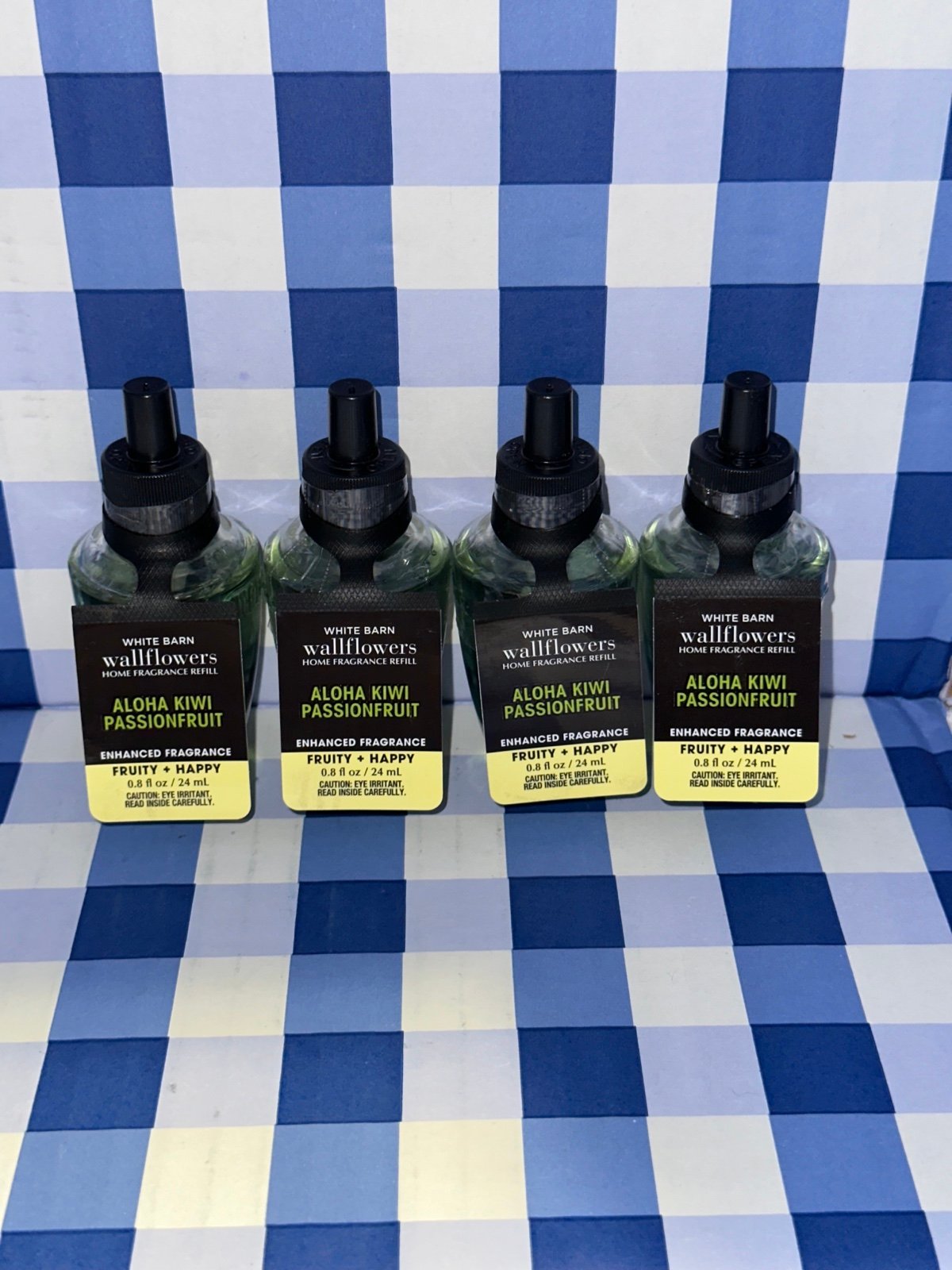 Bath & Body Works ALOHA KIWI PASSIONFRUIT Wallflowers Fragrance Refill (x4)