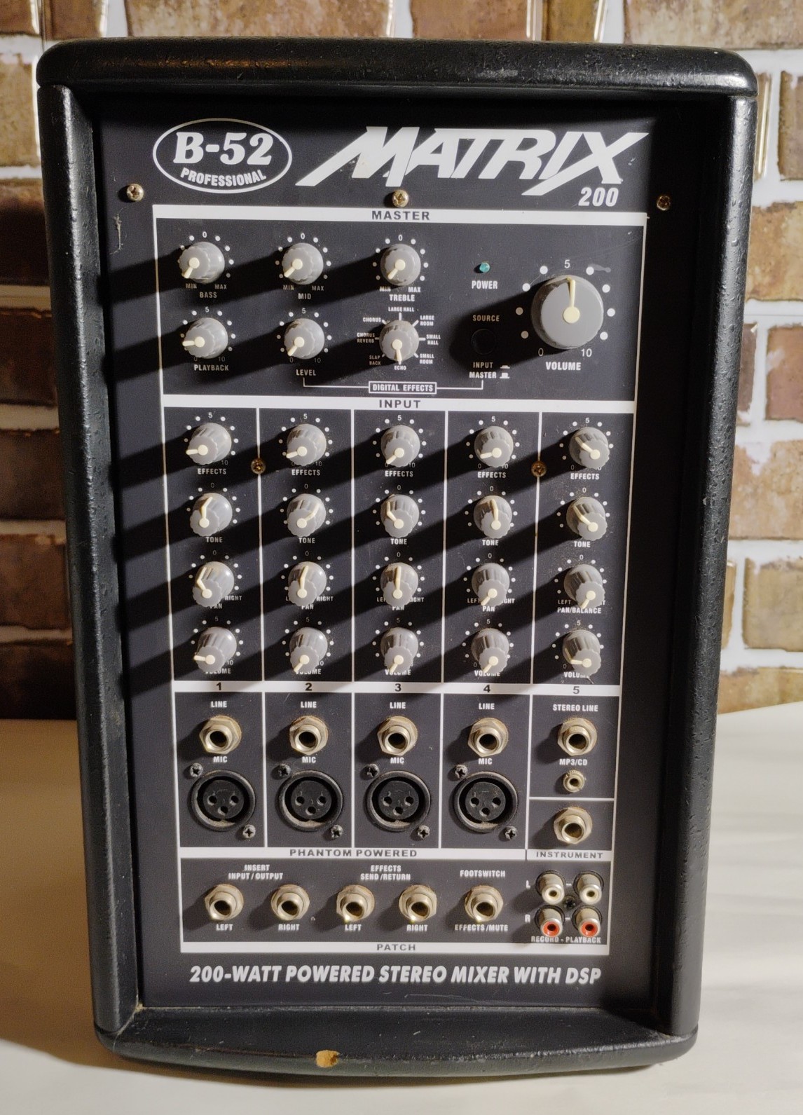 B-52 Matrix 200 PA System