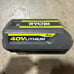Ryobi 40V Lithium 4AH