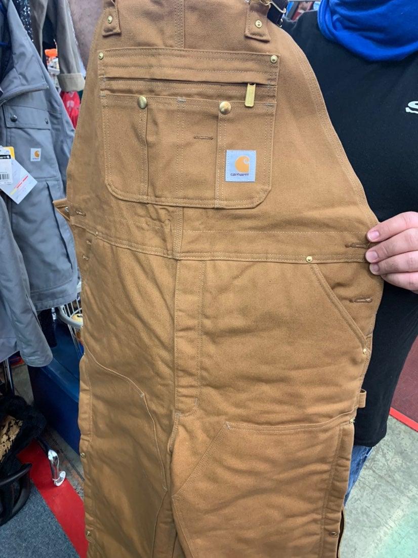 New 42/32 carhartt bibs