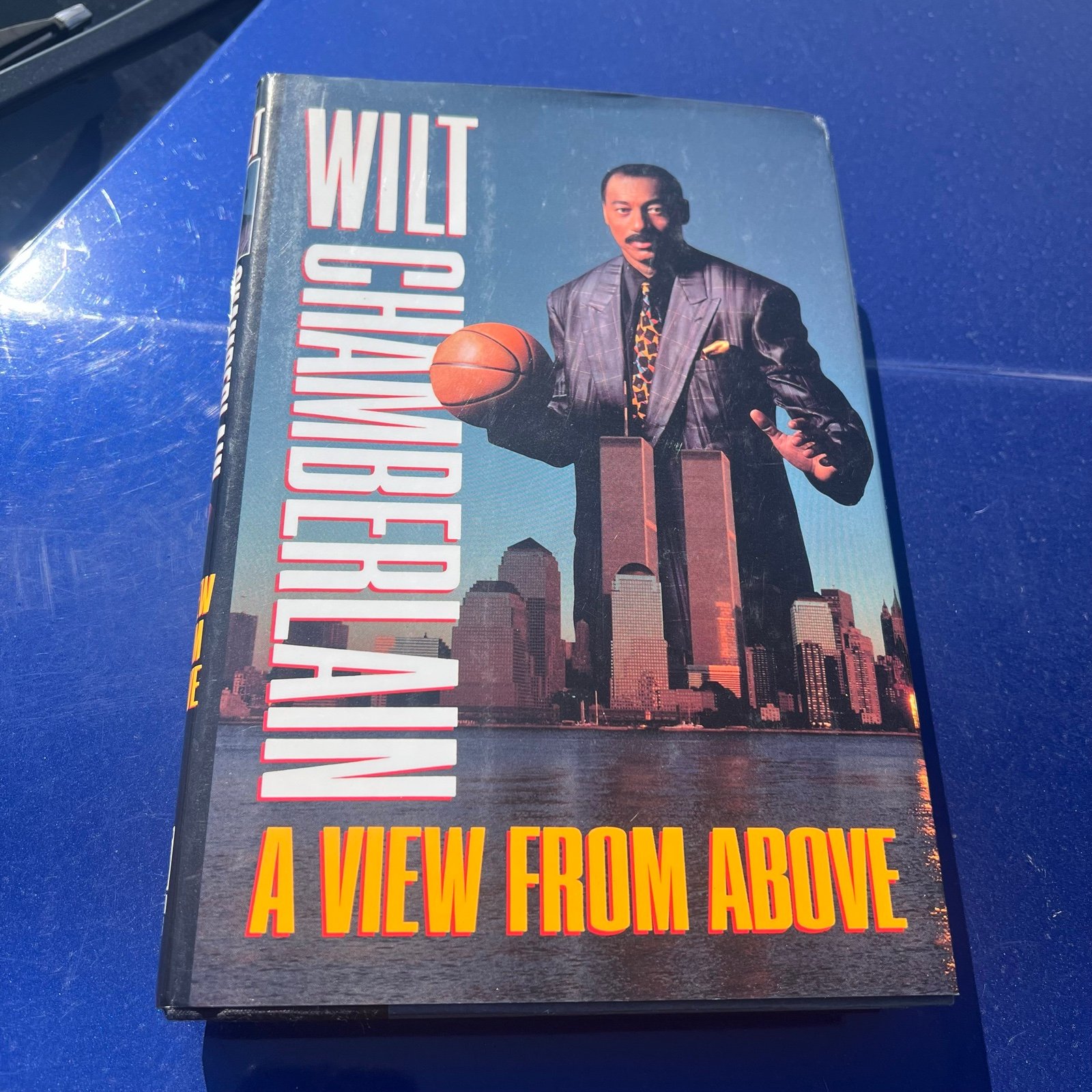 A VIEW FROM ABOVE SIGNED WILT CHAMBERLAIN 1ST/1ST