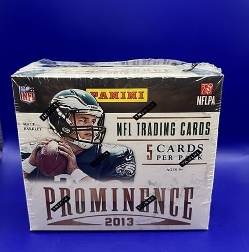 2013 Panini Prominence Football Hobby Mini Box 1 Auto ! Travis Kelce RC ?