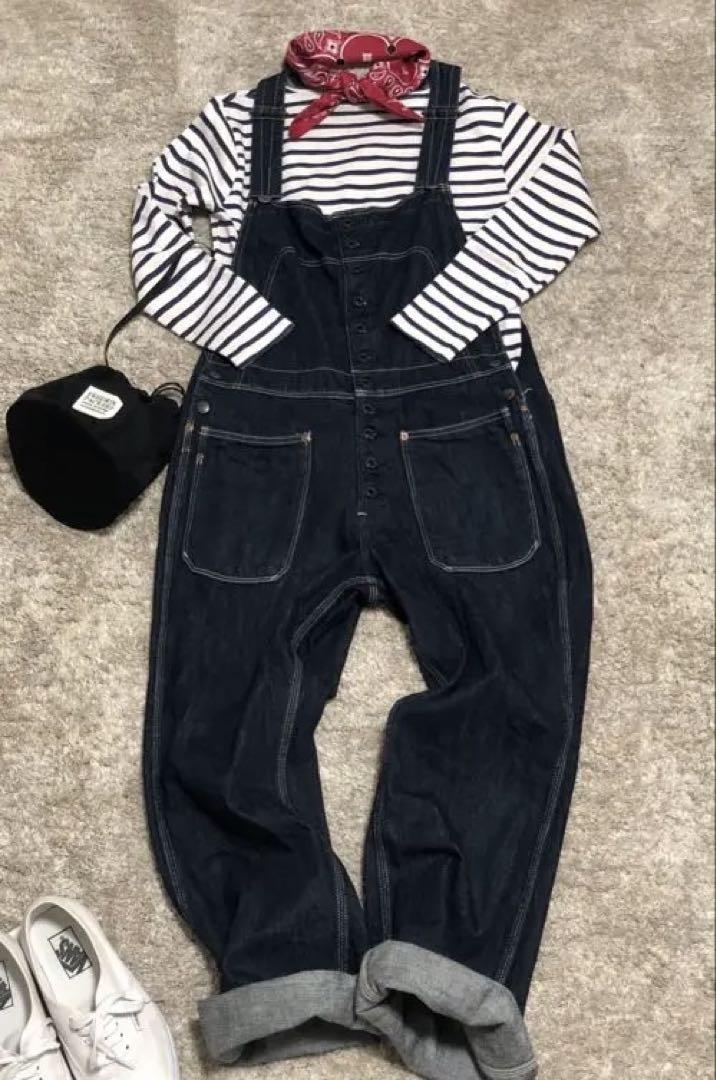 Excellent Condition KAPITAL Overalls Denim Salopette XS