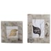 Agate Photo Frame 2-Piece Set