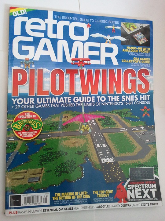 Retro Gamer Magazine 229 Pilotwings SNES Guide Analogue Pocket GBA Games