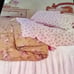 Rachel Ashwell Simply Shabby Chic Duvet Set FQ Floral Castle with Shams RARE