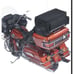 T-Bags For Harley Davidson Dekker Supreme tour luggage storage Part# TB1000DTS