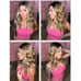 NWT~Pretty Human Hair Blend In the Light Brown/Blonde 20 Length Wig